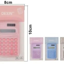 Calculadora de bolsillo Giorgione color pastel