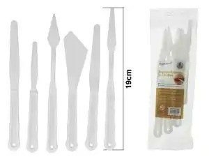 Estecas plasticas Giorgione x6