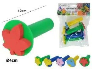 Figuras esponja para pintar Giorgione x5
