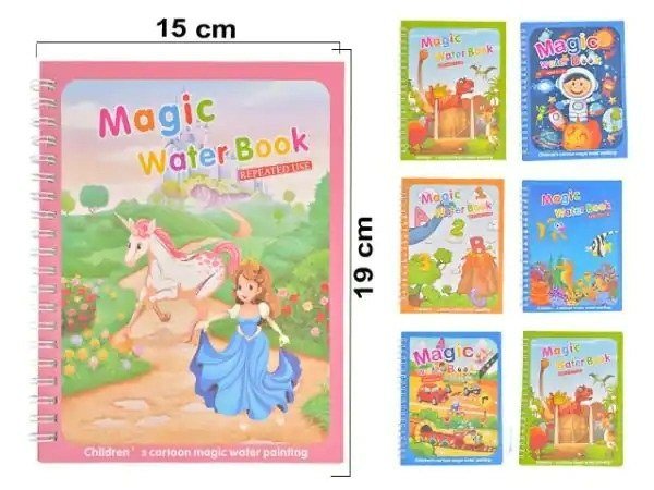 Libro magico de agua para colorear Giorgione