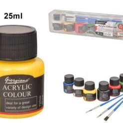 Pintura acrilica Giorgione x6 colores