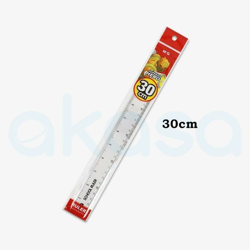 Regla Plastica 30cm MG