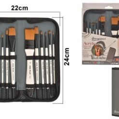 Set de pinceles de nylon Giorgione x13